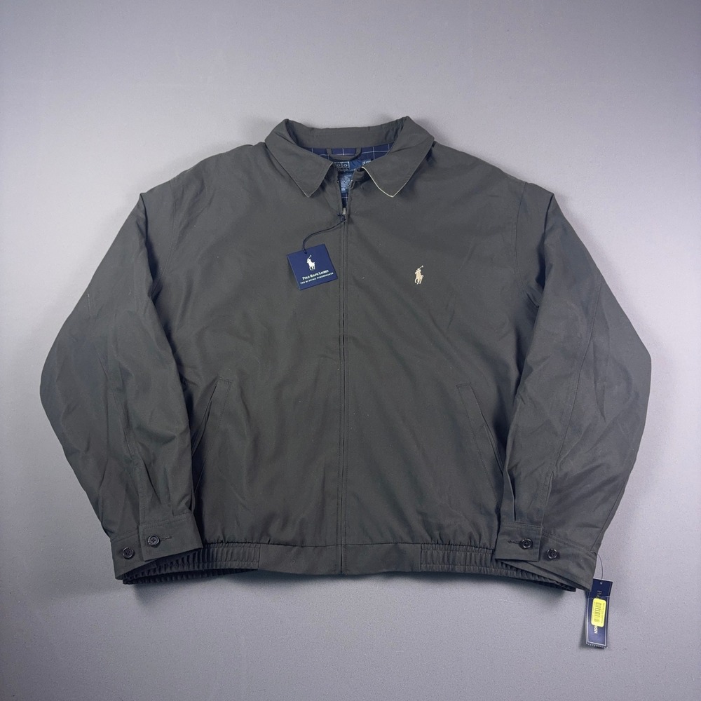 Polo Ralph Lauren Bi-Swing Windbreaker Jacket Olive Green 2XB Big NWT